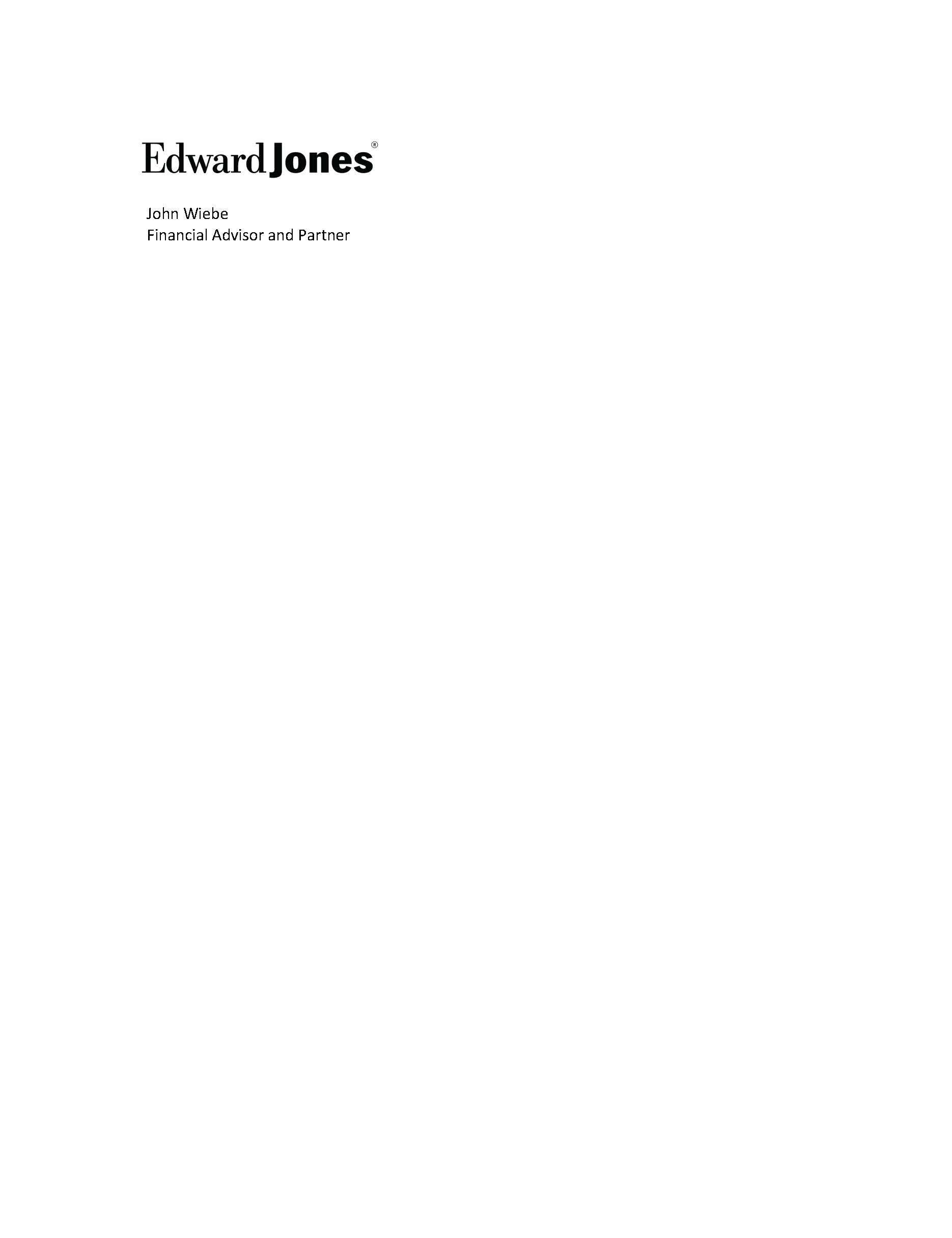 Edward Jones Financial - John Wiebe